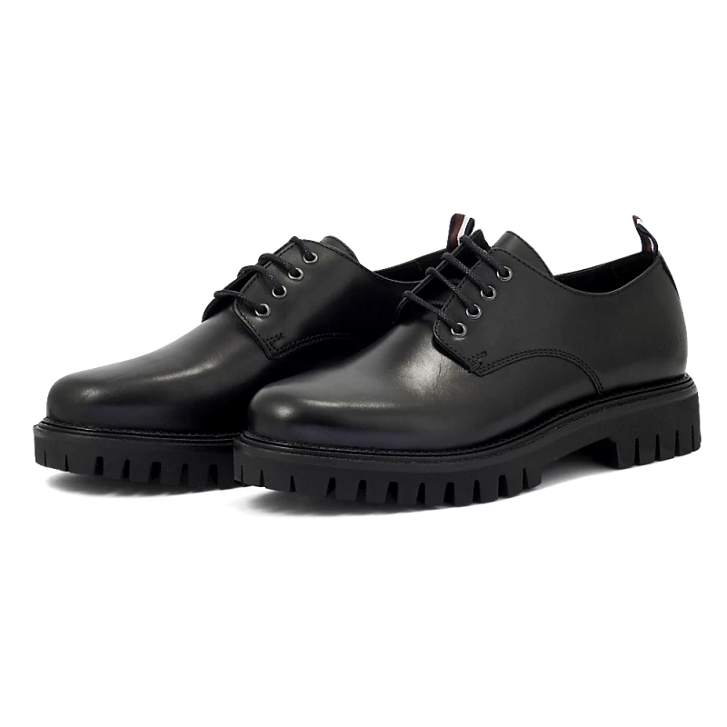 Tommy Hilfiger Tommy Hilfiger - Tommy Hilfiger Premium Casual Chunky Lth Shoe FM0FM04210 - THBDS